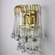 Applique drops by Venini, murano glass, italy, 1960