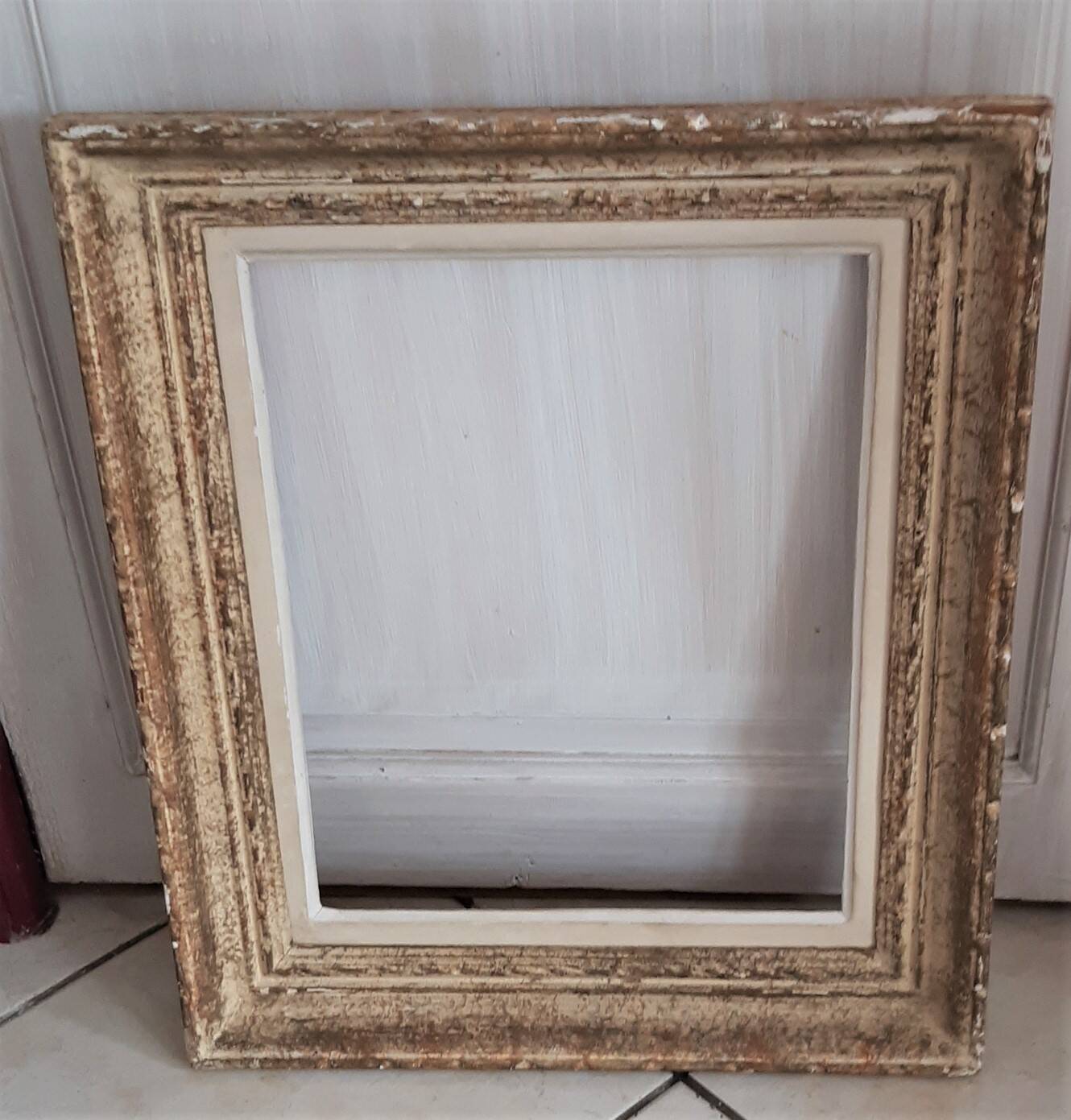Old wooden frame