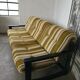 3-seater vintage velvet sofa 1970/1980