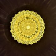 Vintage glass moulded globe wall or ceiling light.