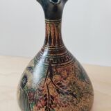 Vintage Greek ceramic pitcher