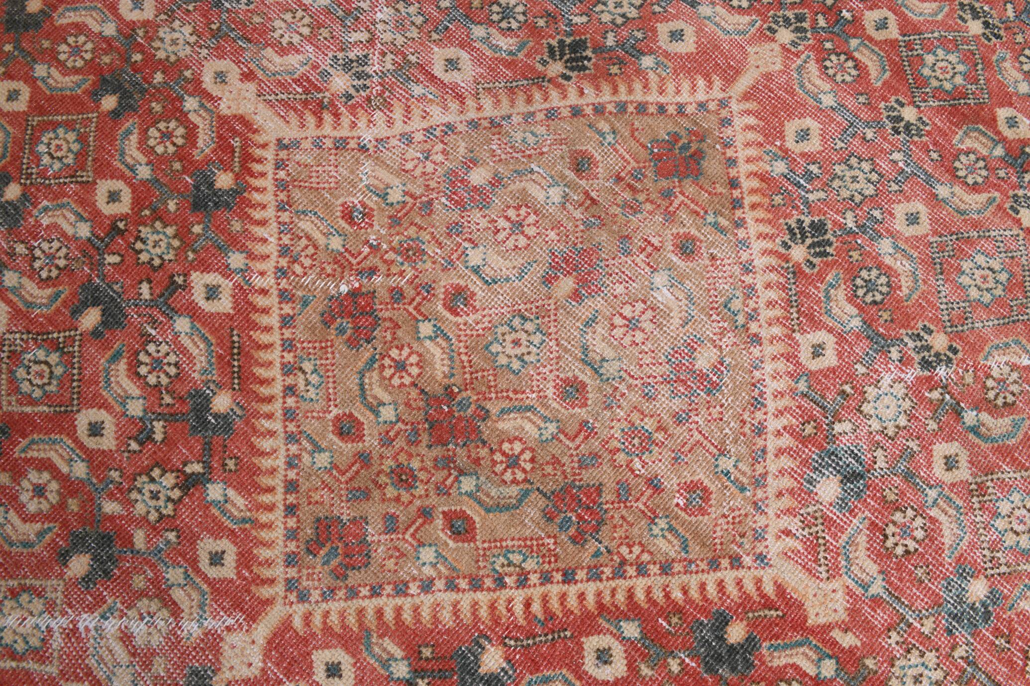 9x12 Red & Green Classic Pattern Persian Rug, 274x378Cm