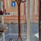 1950s rattan coat rack