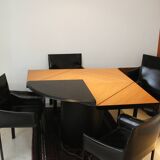 Quadrondo dining table by Edwin Nagel for Rosenthal