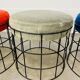 4 T1 stools by Verner Panton, 1960s design
