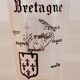 6 verres à orangeade - limonade - eau - thème des régions - vintage