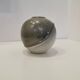 Grey potter's ball vase