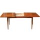 Table en teck vintage scandinave