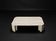 Antona travertine coffee table by the Italian publisher Up&Up.