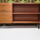 Vintage teak library enfilade 1970