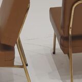 Armchairs by Paul Geoffroy for Airborne