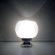 Vintage Table Lamp • Steel & Glass • Murano • Space Age • 1970