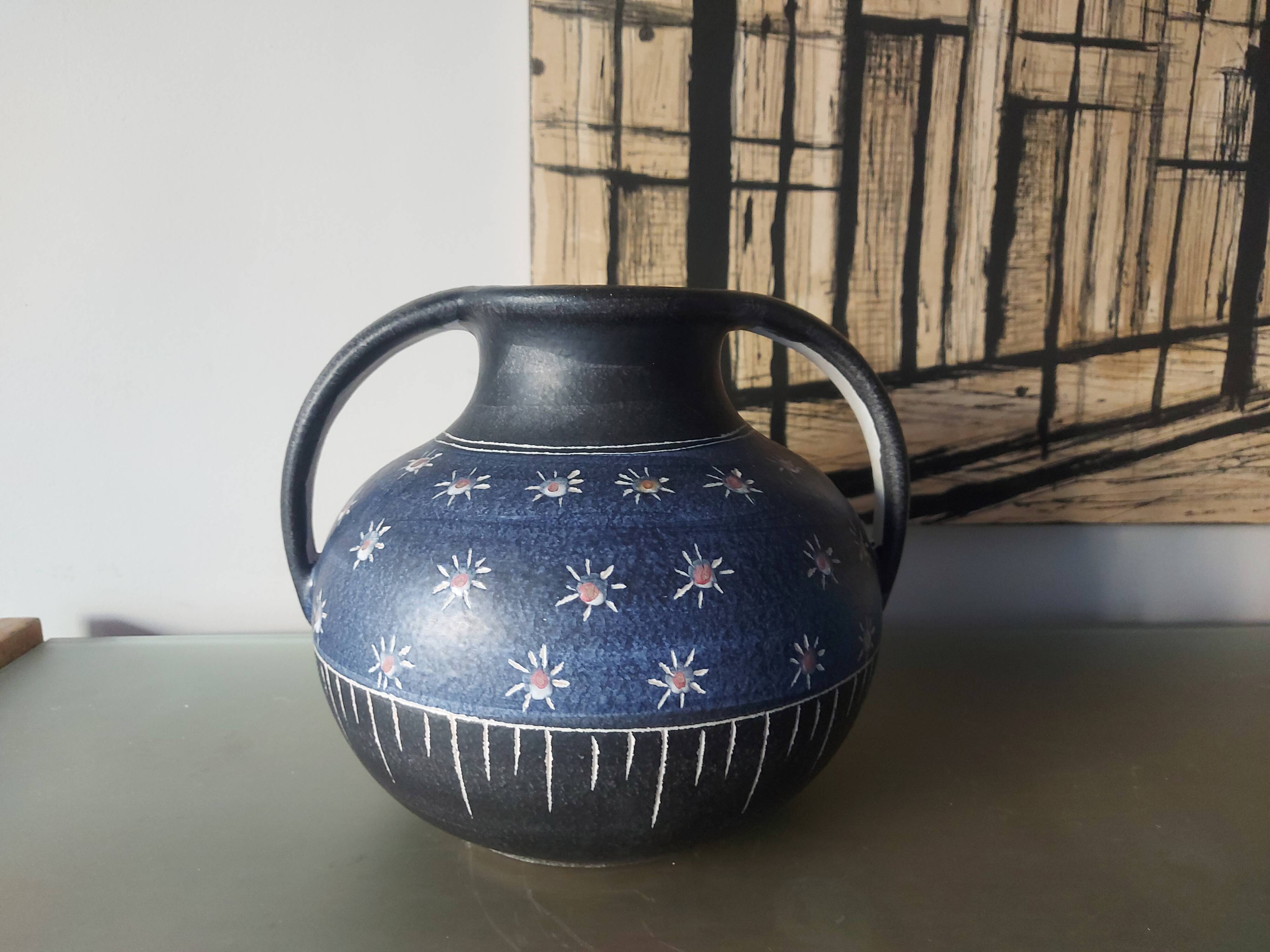 Italian ceramic vase Ita-lica Ars