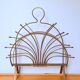 Brass magazine rack 60s