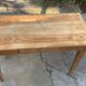 Table de ferme ou bureau vintage