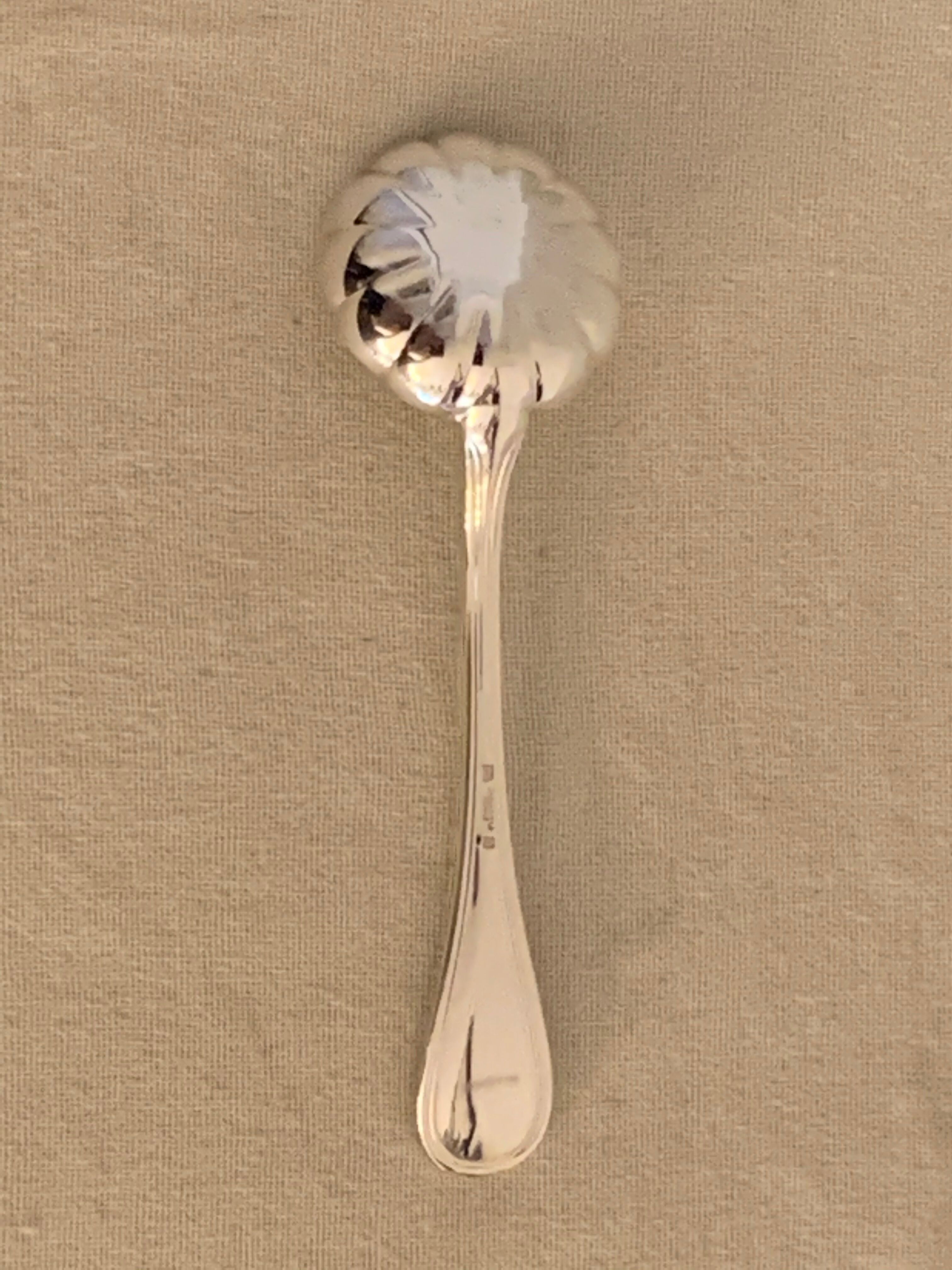 Christofle silver metal caviar service