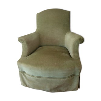 Green toad armchair