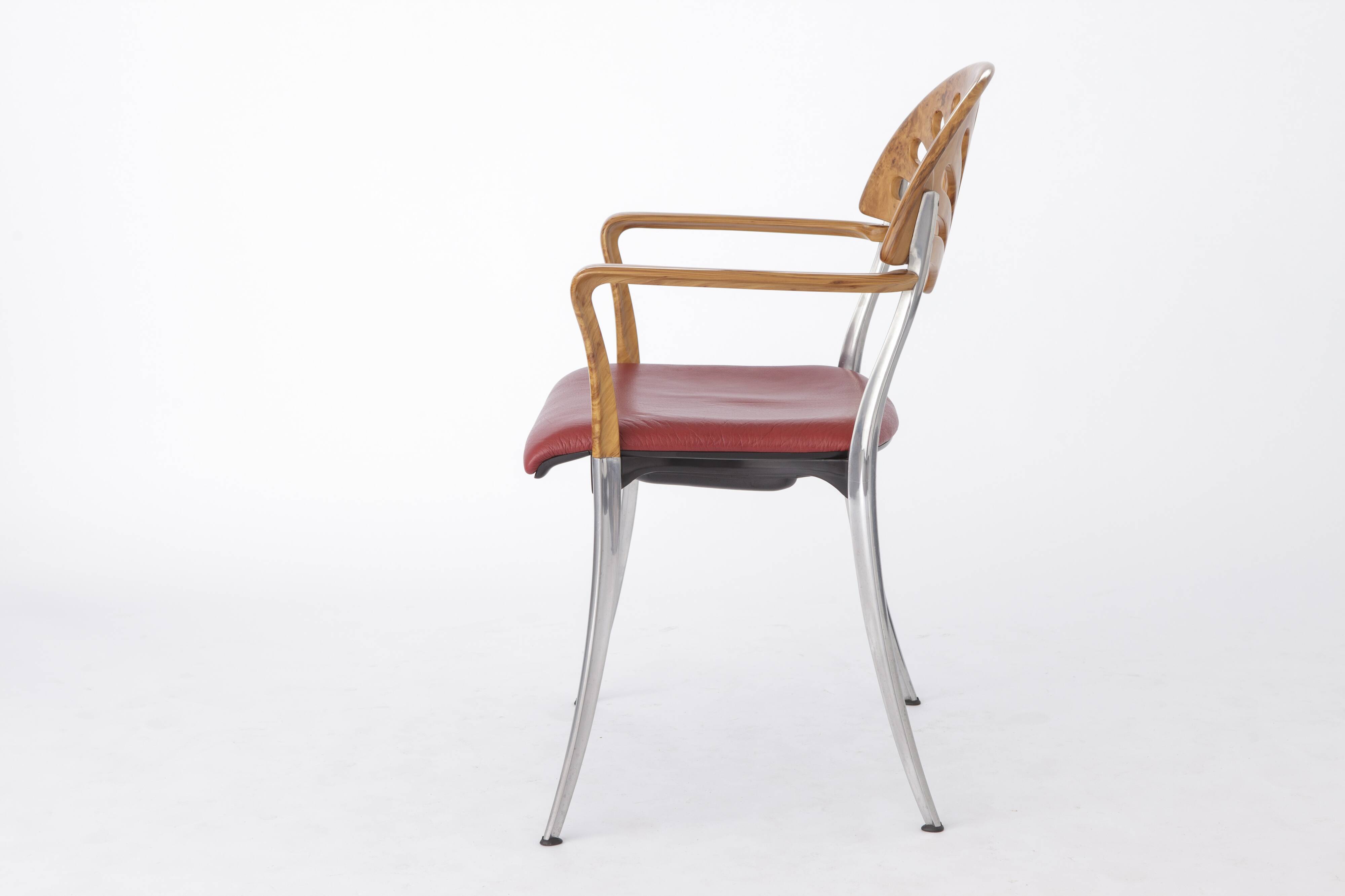 Armchair by Luigi Origlia, 1980s, Italy