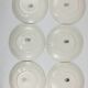 6 Vintage Cups and 6 Saucers Digoin Sarreguemines Basket Model