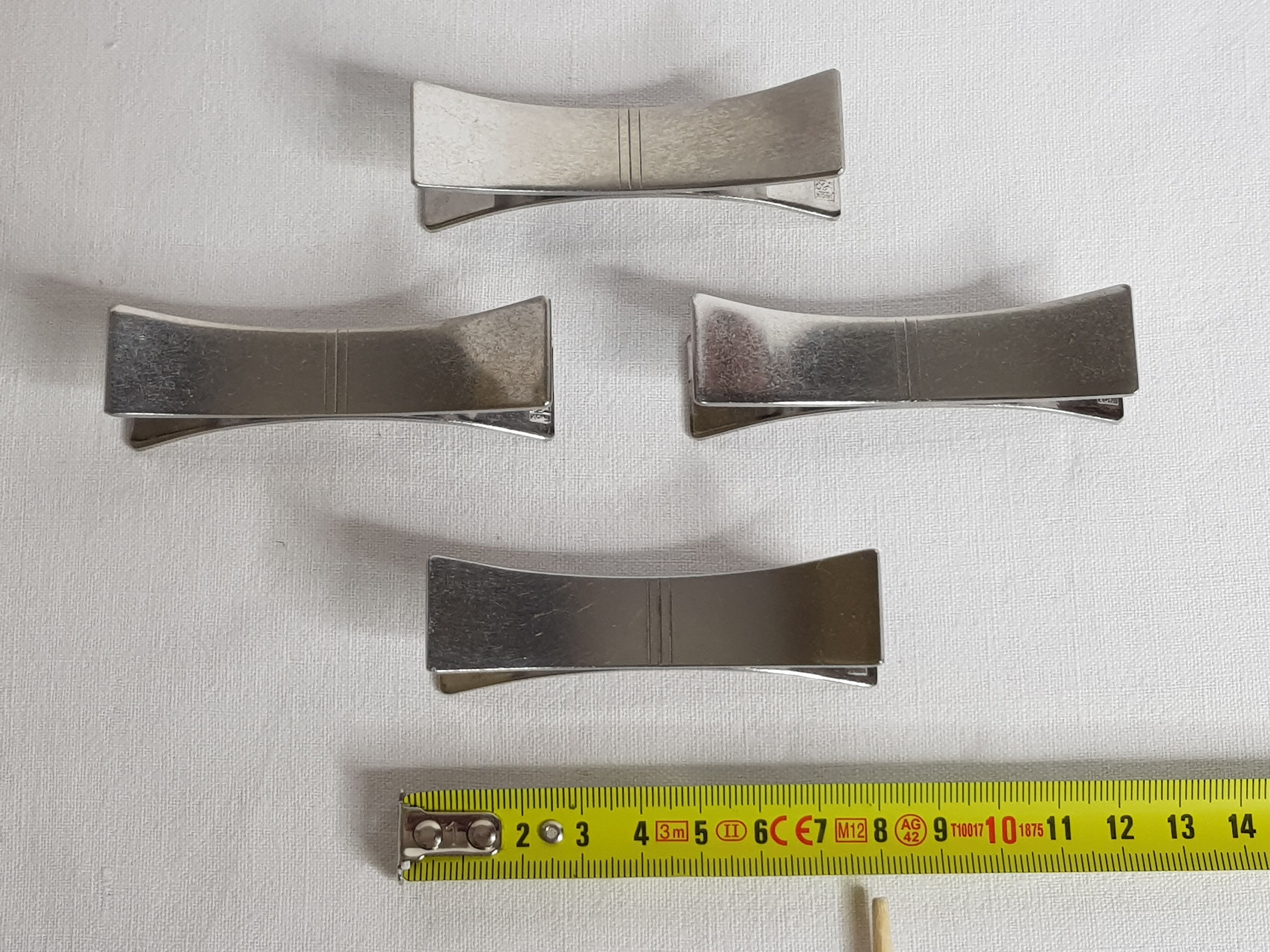 Four knife holders, Letang Remy, Inox
