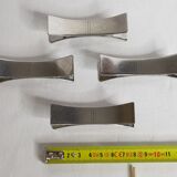 Four knife holders, Letang Remy, Inox
