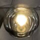 Silver glass ball lamp 1970