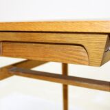 Oak bedside table, Sweden, 1960