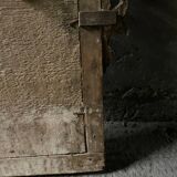 Folk art, Louis XVI style gilded mirror, 18th century