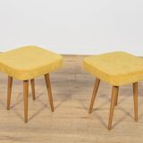 Mid-Century Teak Stool, Poland, 1970s