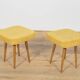 Mid-Century Teak Stool, Poland, 1970s