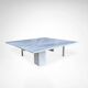 KW1 metal and marble coffee table by Hank Kwint for Metaform 1980s