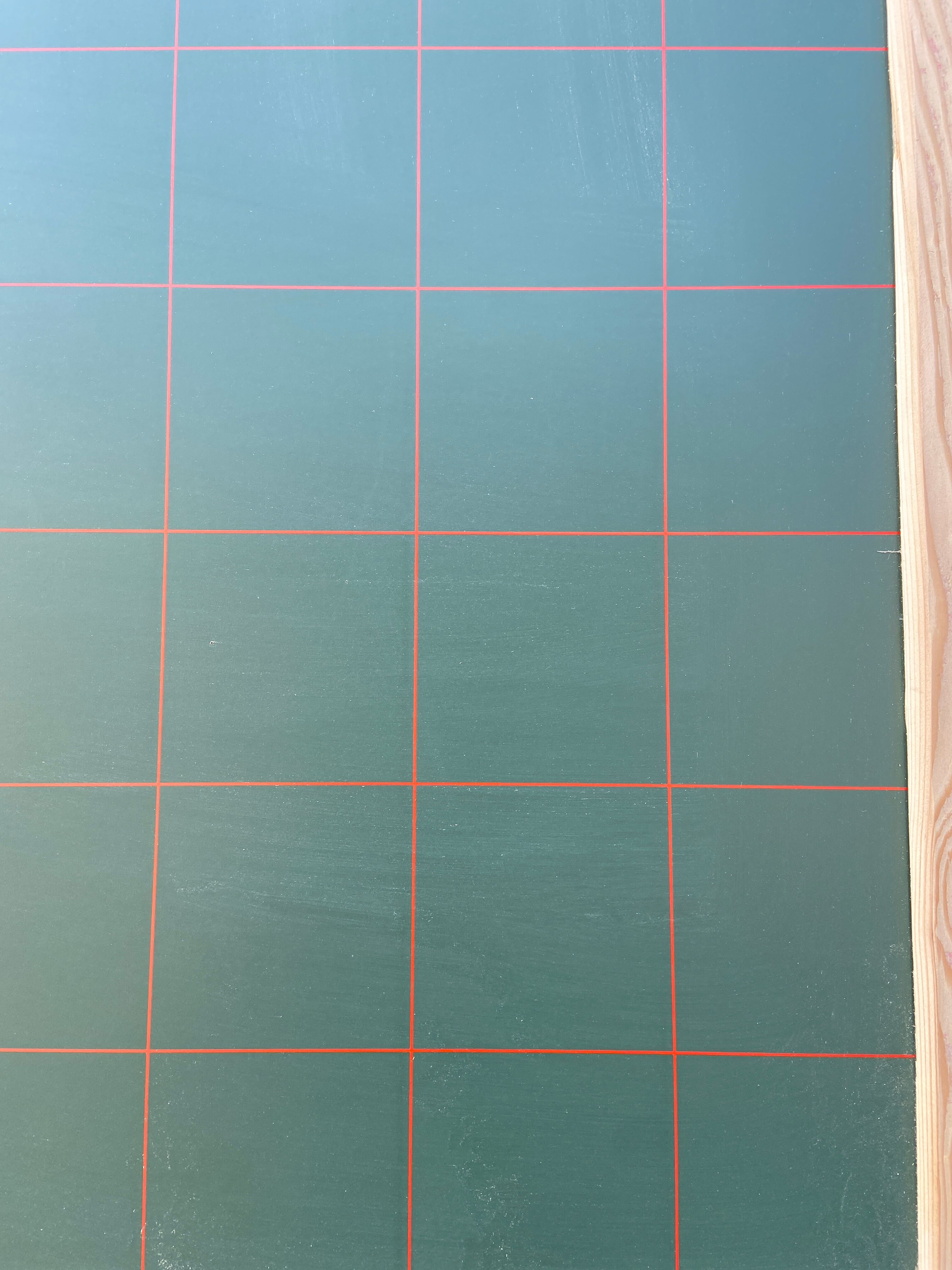 Vintage school mural