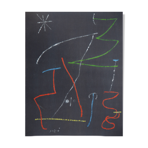 Joan miro : oiseau dans - nuit