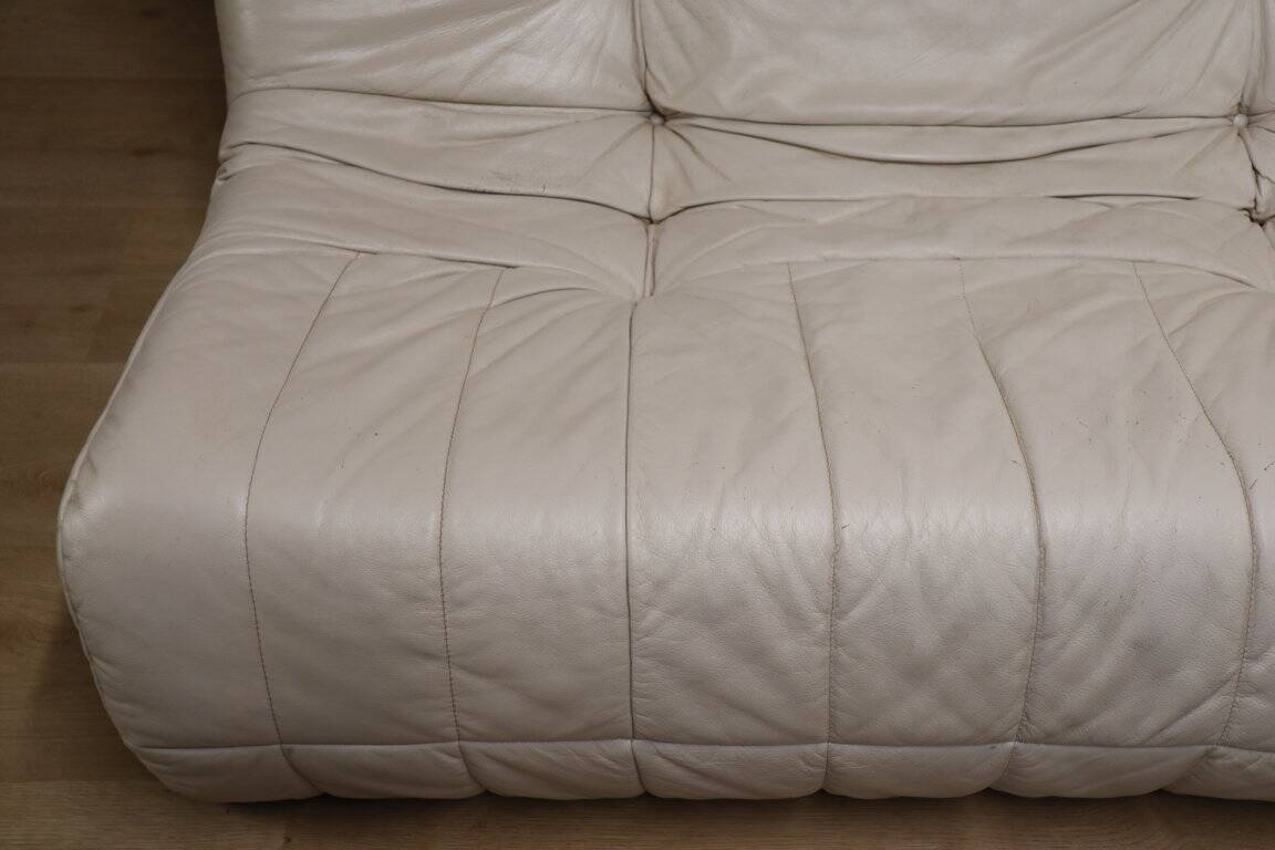 Vintage 2 seater leather sofa, 1970