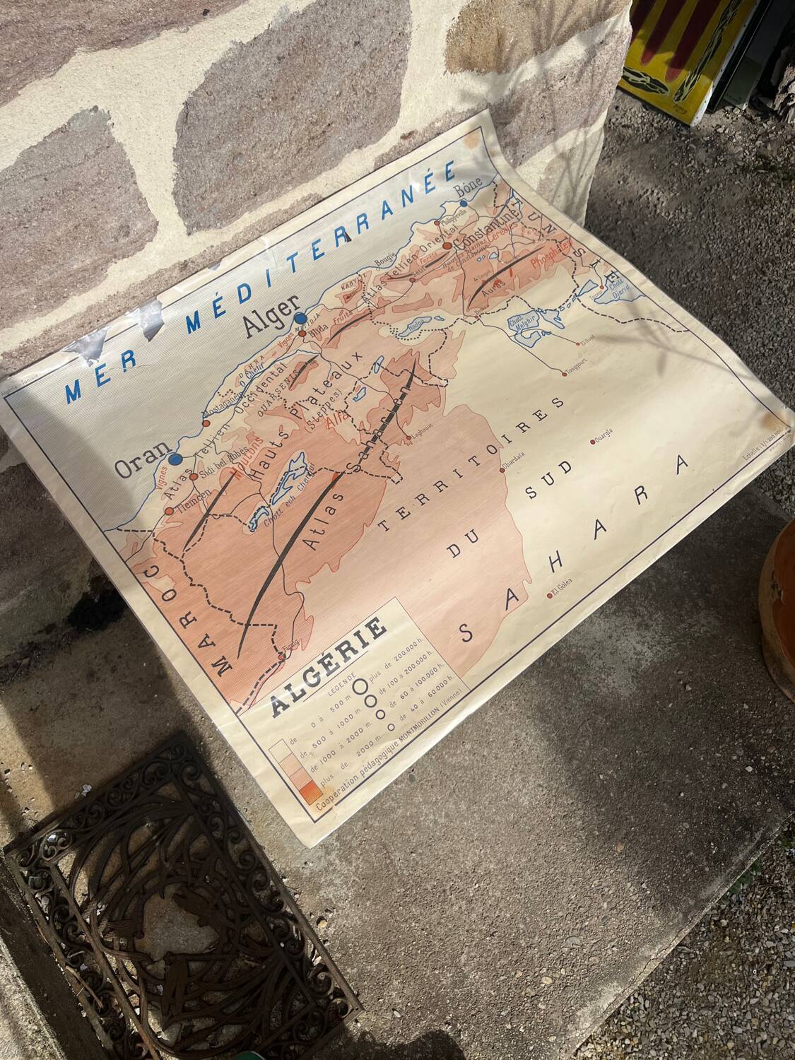 Geographic map