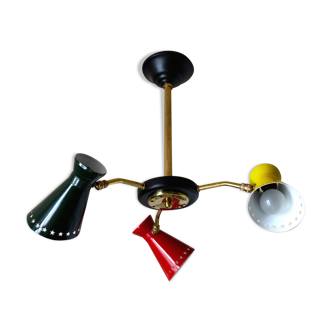 Ceiling Diabolo 3 arms of the 1950s