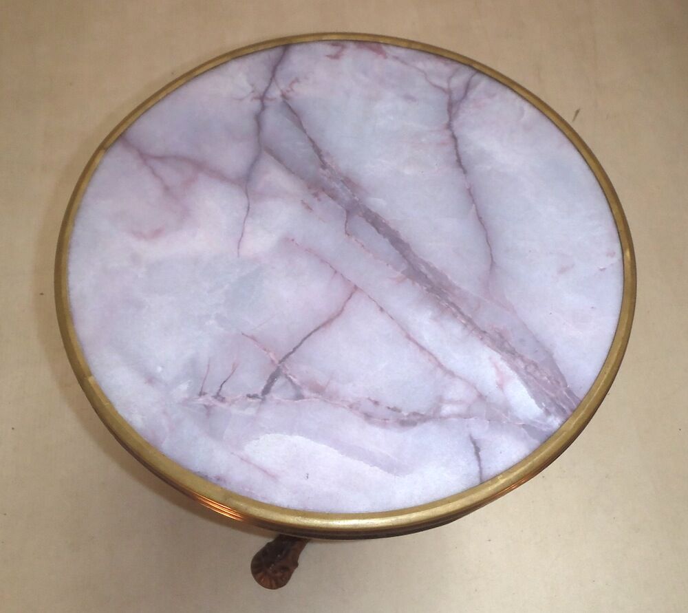 Pair of round Bistro tables