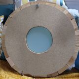 60cm solid wood mirror