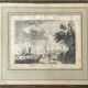 Antique engraving painting XVIIIth Franz Edmund Weirotter 1763