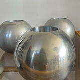 Set of 5 vintage IKEA aluminum candle holders