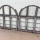 Factory window frame pair