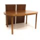 Scandinavian dining table, Tibro, Sweden, 1960