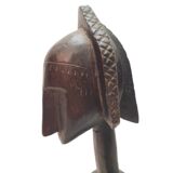 70s lamp decorated with an African statuette