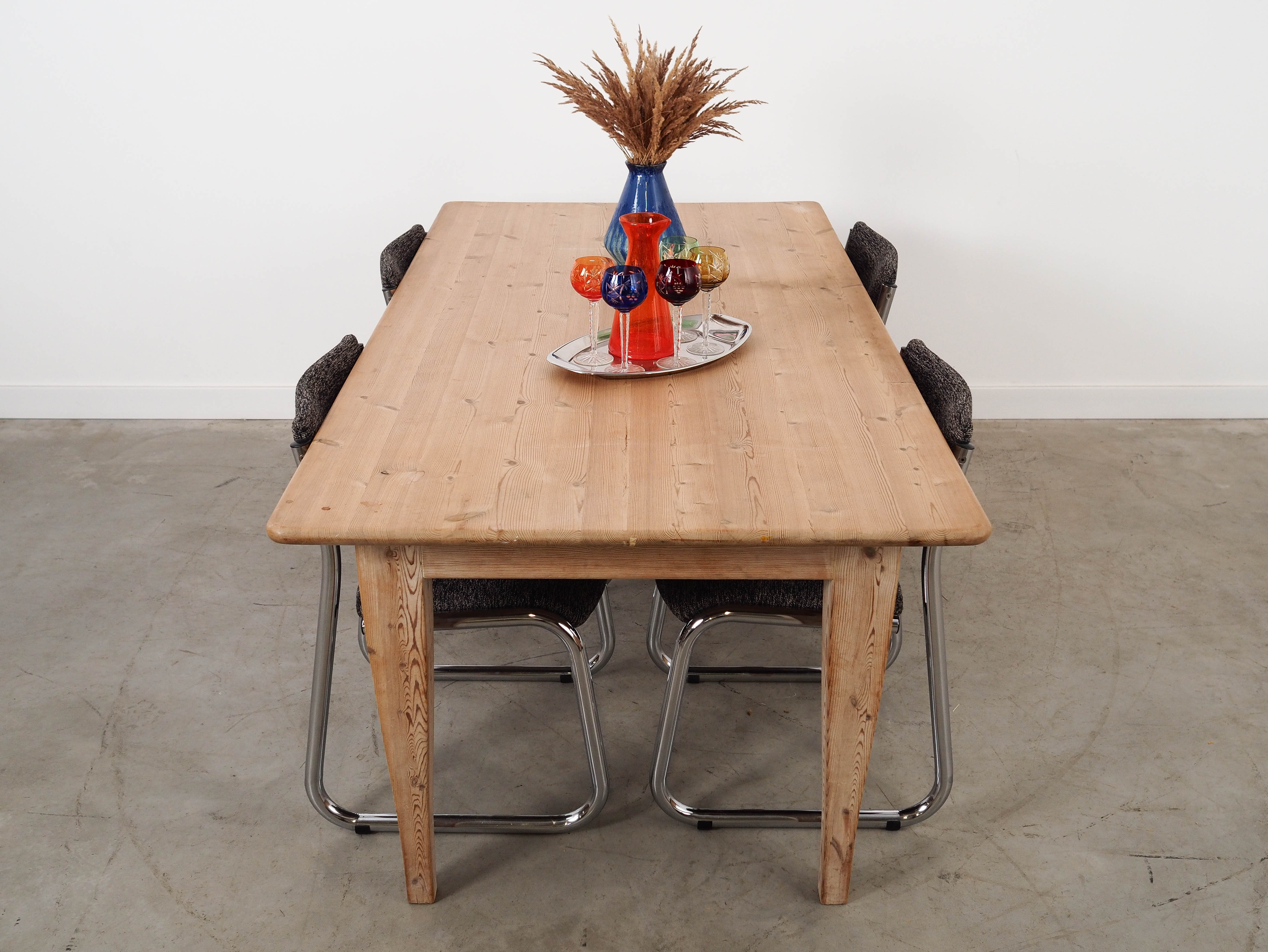Pine table, Danish design, 1990s, made in Denmark