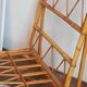 Canapé rotin vintage 3 places, 3 modules- possibilité banquette et chauffeuse