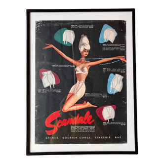 Vintage advertising poster