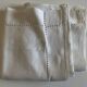 Pair of reserve linen thread pillowcases embroidered with river days without monogram