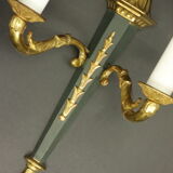 Paire d'appliques style Restauration