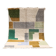 Large handmade colourful rug, 305 x 205 cm - G1032