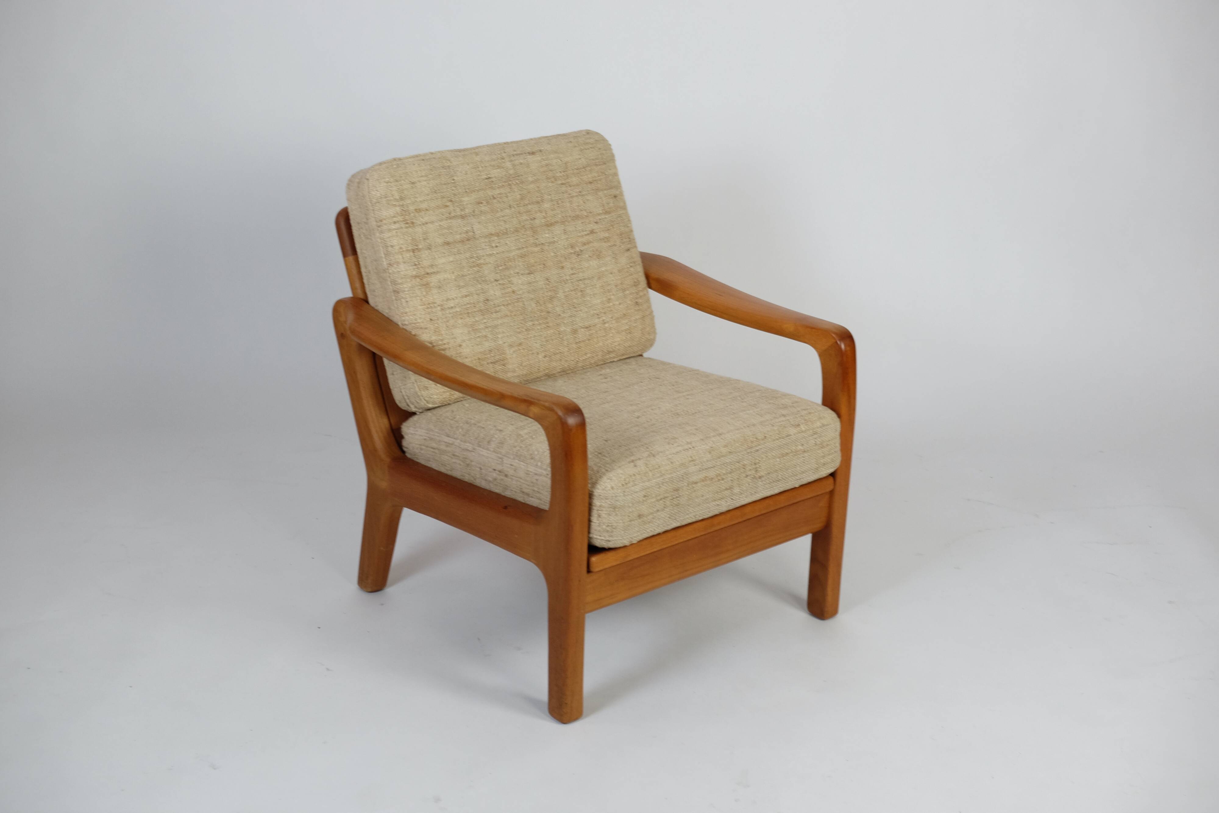 Danish Teak Easy Chair Armchair by Juul Kristensen 60s 70s Vintage Mid-Century